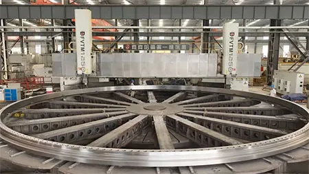 Manufacturing of 3500ton Slewing Ring Bearing